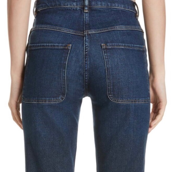 FRAME DENIM Le High Embellished Straight Jeans 23 - Picture 3 of 8